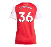 Arsenal Martin Zubimendi #36 Koszulka Podstawowa damskie 2025-26 Krótki Rękaw